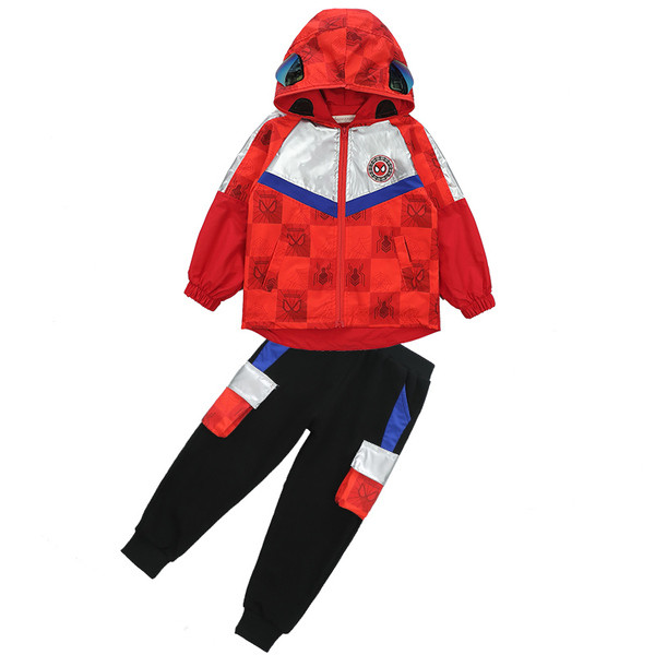 Παιδικό καθημερινό μπουφάν με φερμουάρ και κουκούλα - κατάλληλο για αγόρια