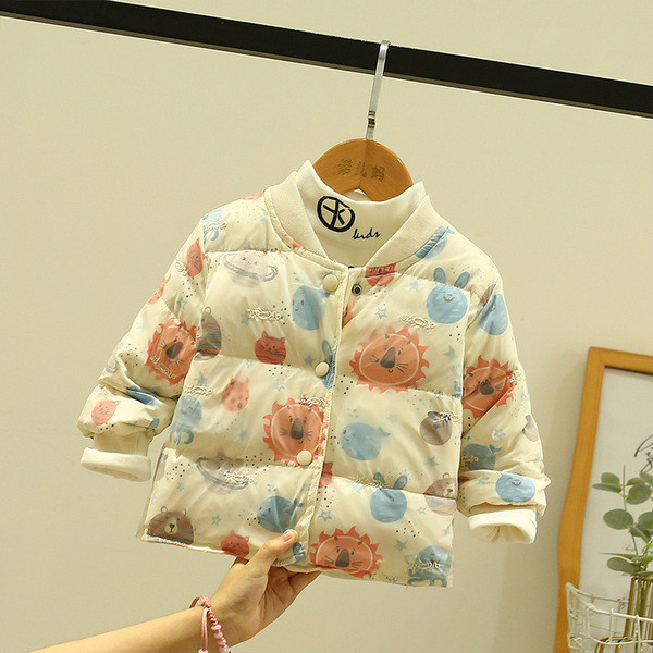 Dječja jakna za djevojčice i dječake na gumbe