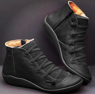 Ženske niske jesenske i zimske cipele od eko kože crni, bordo, zeleni, braon modeli