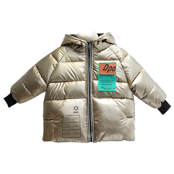 Kapuutsiga laste talvejope poistele