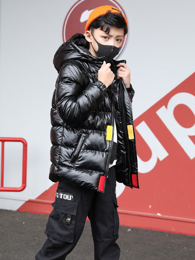 Παιδικό καθημερινό μπουφάν με κουκούλα και φερμουάρ - κατάλληλο για αγόρια