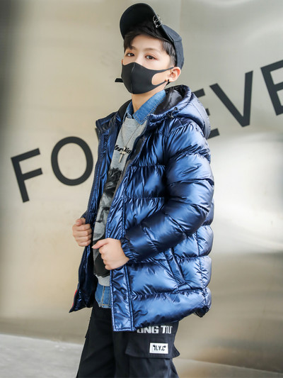 Παιδικό καθημερινό μπουφάν με κουκούλα και φερμουάρ - κατάλληλο για αγόρια