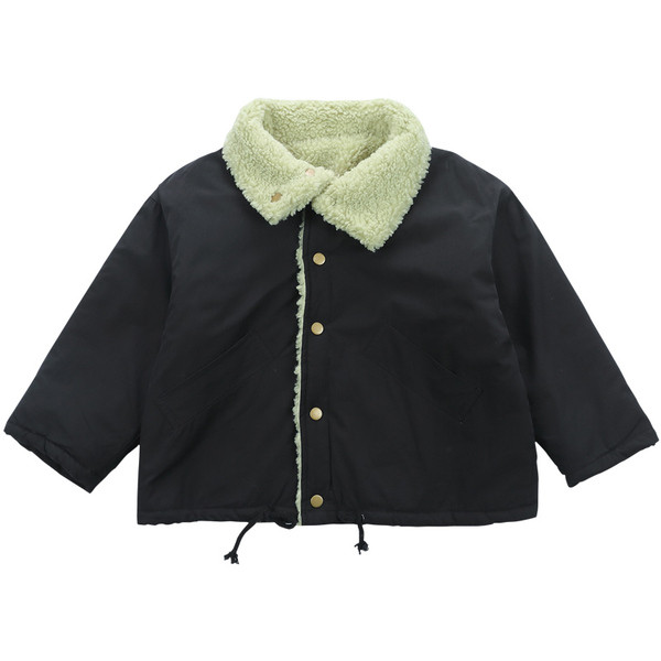 Παιδικό μπουφάν  διπλής όψης για αγόρια με επιγραφές