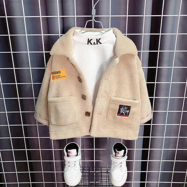 Igapäevane laste nööpidega sulejope poistele