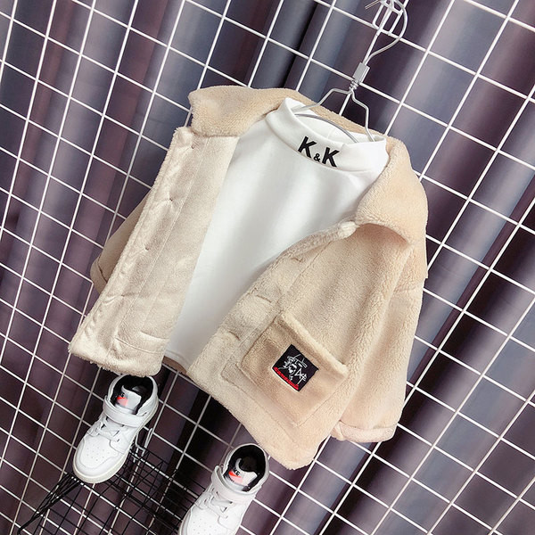 Igapäevane laste nööpidega sulejope poistele