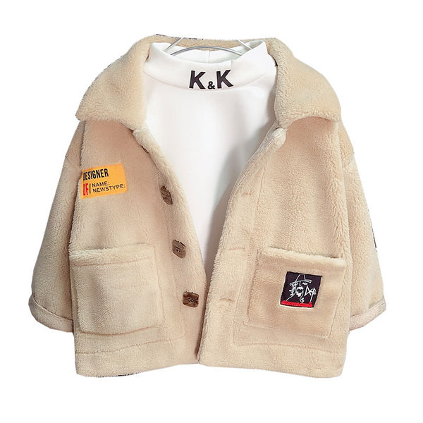 Igapäevane laste nööpidega sulejope poistele