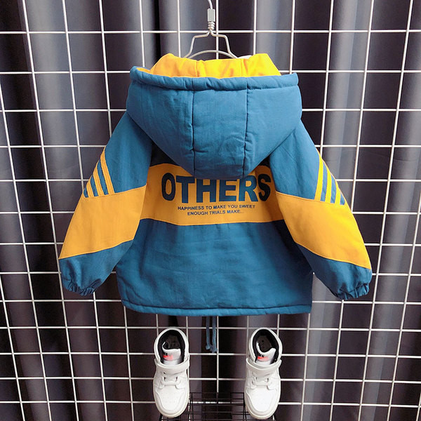 Καθημερινό παιδικό μπουφάν με κουκούλα για αγόρια