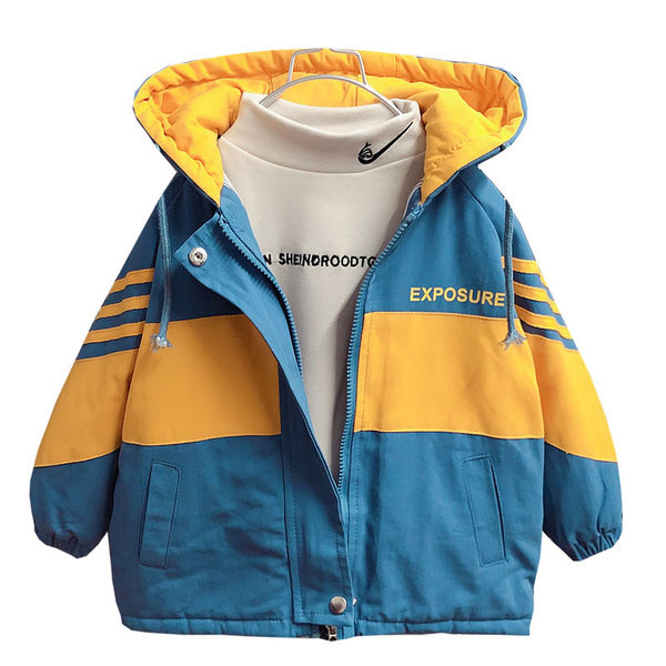 Καθημερινό παιδικό μπουφάν με κουκούλα για αγόρια