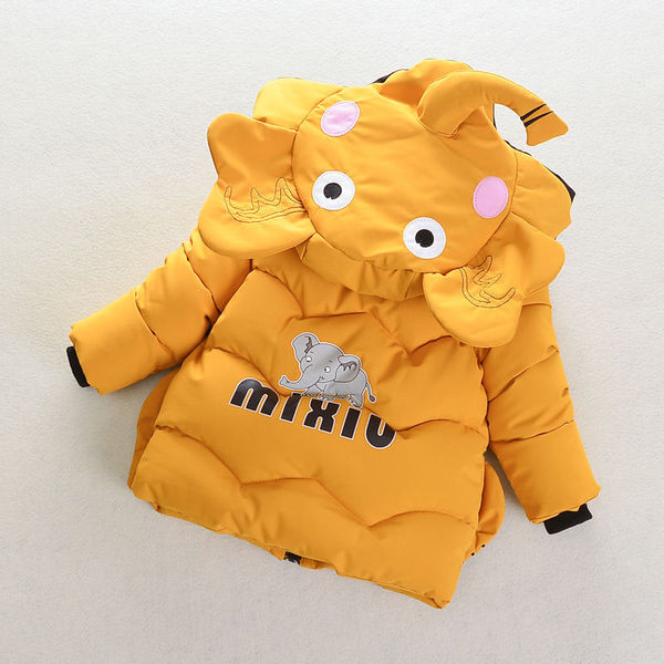 Uus mudel laste talvejope mütsi 3D elemendiga - elevant