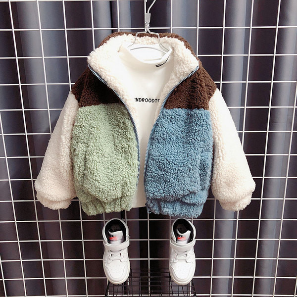 Παιδικό μπουφάν με φερμουάρ για αγόρια