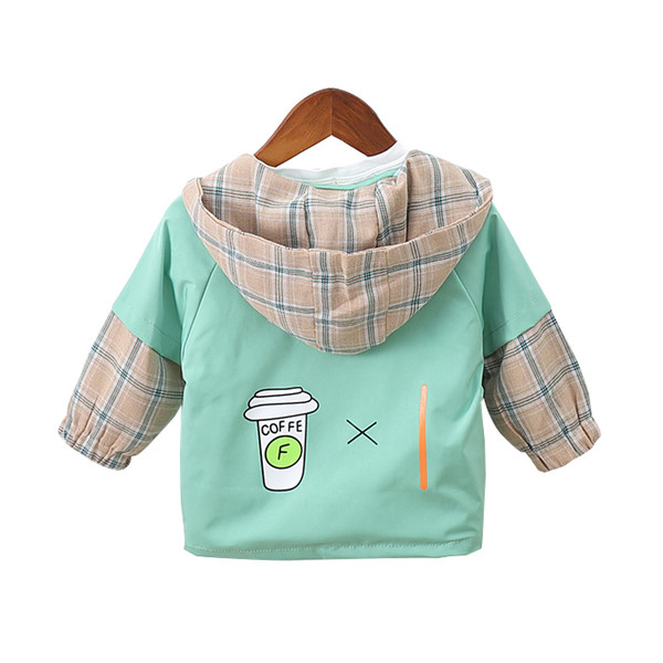 Παιδικό μπουφάν ανοιξιάτικη  με απλικέ - για αγόρια