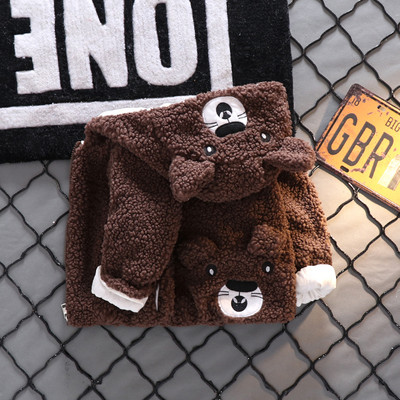 Tikandi ja kapuutsiga laste sulejope poistele