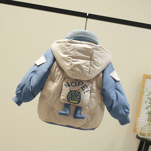 Παιδικό μπουφάν με κουκούλα και κουμπιά - για κορίτσια και αγόρια