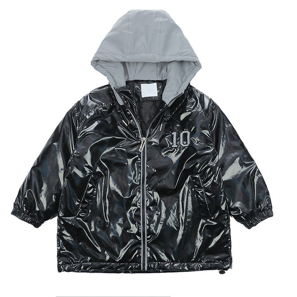 Laste vabaaja sügisjope poistele luku ja kapuutsiga