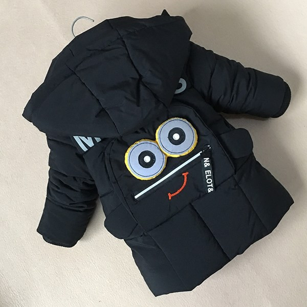 Novi model dječje zimske jakne za dječake sa aplikacijom na leđima