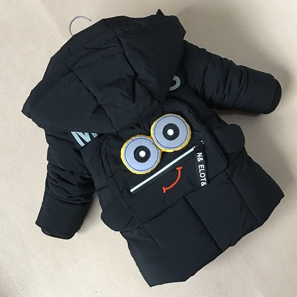 Novi model dječje zimske jakne za dječake sa aplikacijom na leđima