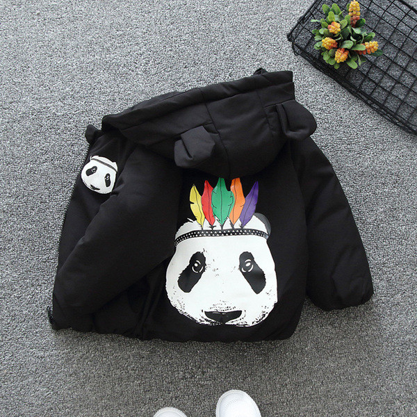 Παιδικό μπουφάν με απλικέ και τρισδιάστατα στοιχεία για αγόρια