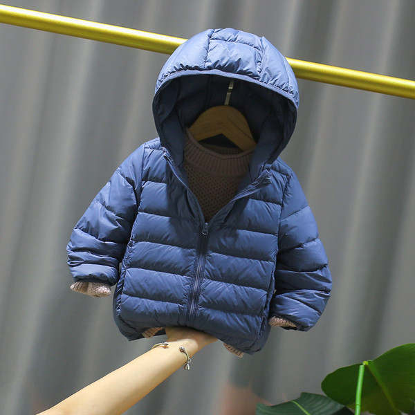 Kapuutsi ja lukuga laste jope poistele ja tüdrukutele