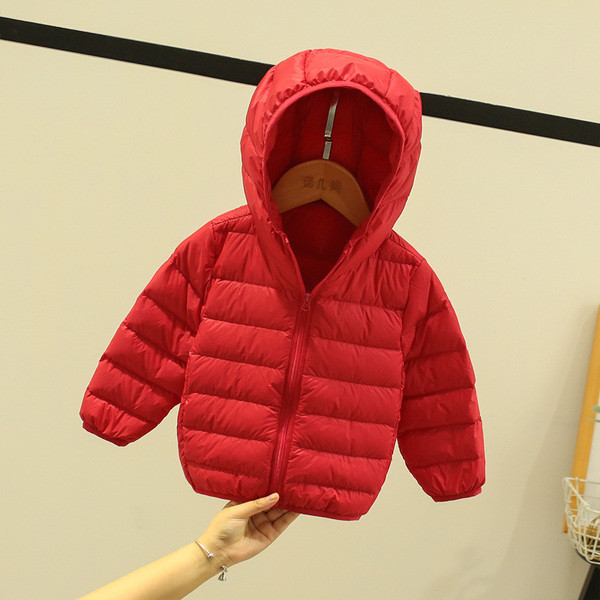 Kapuutsi ja lukuga laste jope poistele ja tüdrukutele