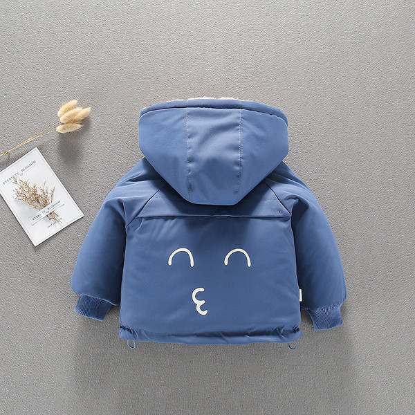 Taskute ja pehme voodriga laste jope