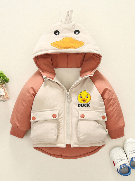 Детско яке с апликация и 3D елемент