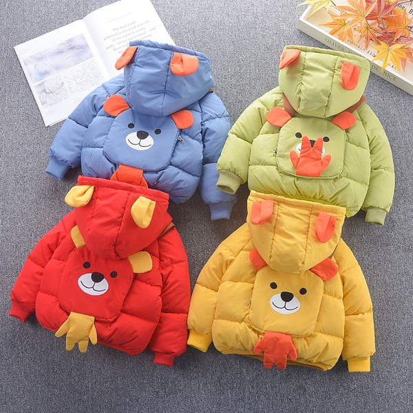 Uus mudel poistele 3D elementide ja rakendusega laste jope