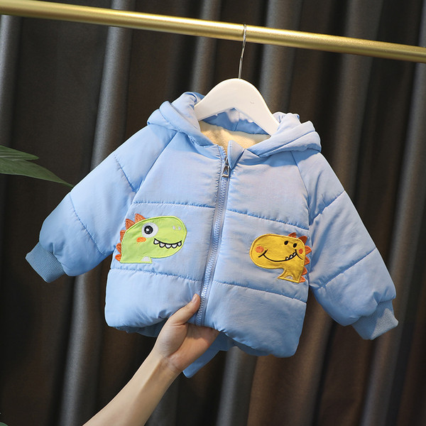 Παιδικό μπουφάν για αγόρια και κορίτσια με κουκούλα και τρισδιάστατο στοιχείο - διάφορα μοντέλα