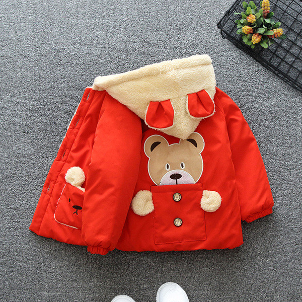 Νέο μοντέλο παιδικό μπουφάν με απλικέ και τρισδιάστατα στοιχεία