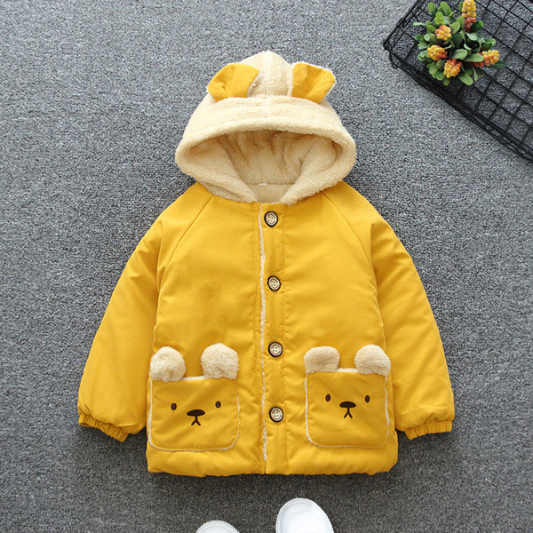 Νέο μοντέλο παιδικό μπουφάν με απλικέ και τρισδιάστατα στοιχεία