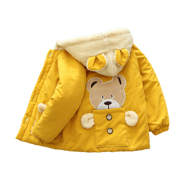 Νέο μοντέλο παιδικό μπουφάν με απλικέ και τρισδιάστατα στοιχεία