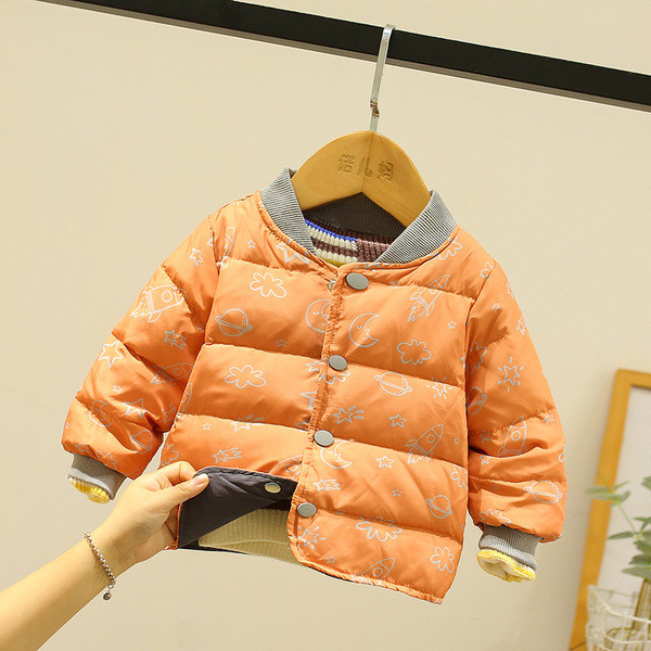 Sügisene nööpidega lastejope poistele ja tüdrukutele