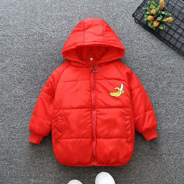 Kapuutsiga ja aplikatsiooniga laste jope poistele