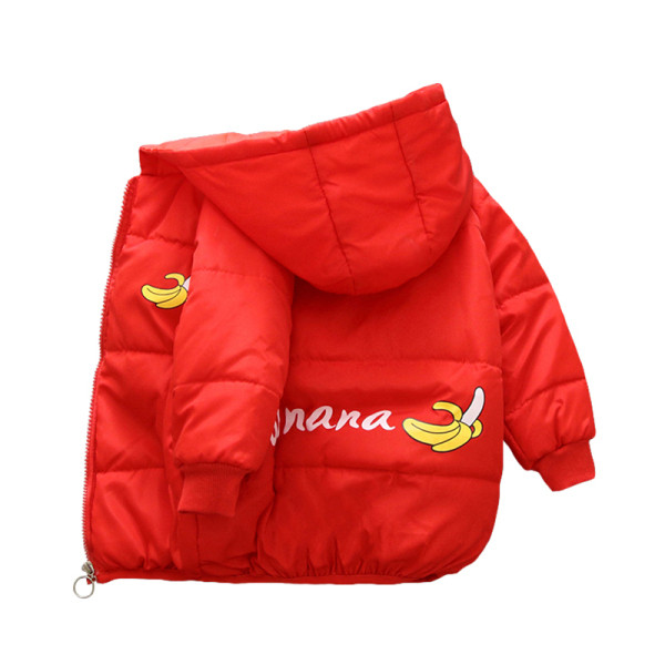 Kapuutsiga ja aplikatsiooniga laste jope poistele