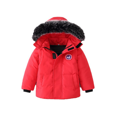 Παιδικό μπουφάν φθινοπώρου-χειμώνα με κουκούλα - για αγόρια και κορίτσια