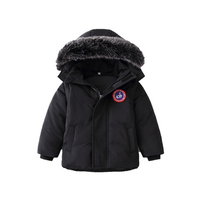 Παιδικό μπουφάν φθινοπώρου-χειμώνα με κουκούλα - για αγόρια και κορίτσια