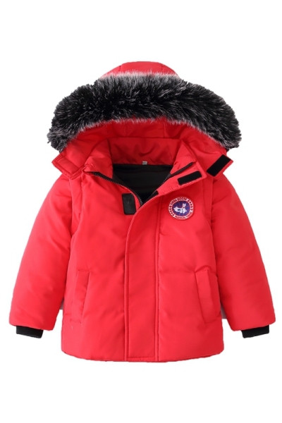 Παιδικό μπουφάν φθινοπώρου-χειμώνα με κουκούλα - για αγόρια και κορίτσια