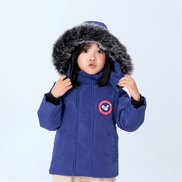 Παιδικό μπουφάν φθινοπώρου-χειμώνα με κουκούλα - για αγόρια και κορίτσια