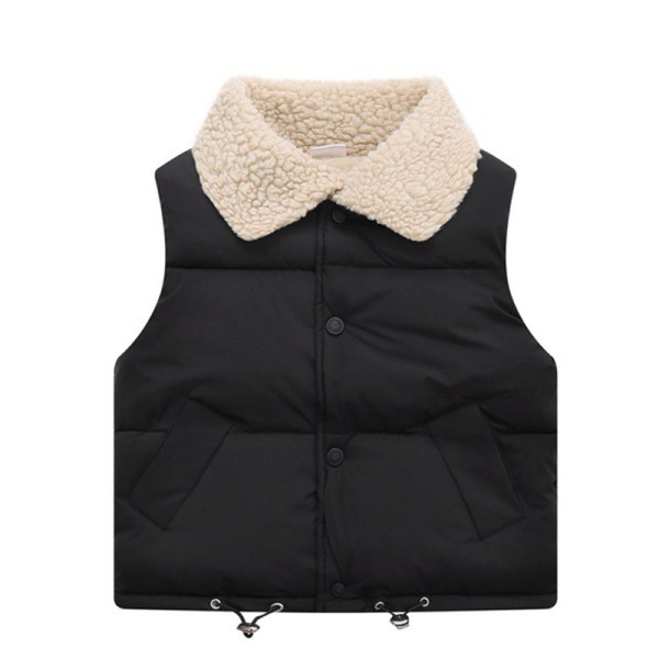 Pehme voodriga laste sügis-talvine vest - poistele ja tüdrukutele