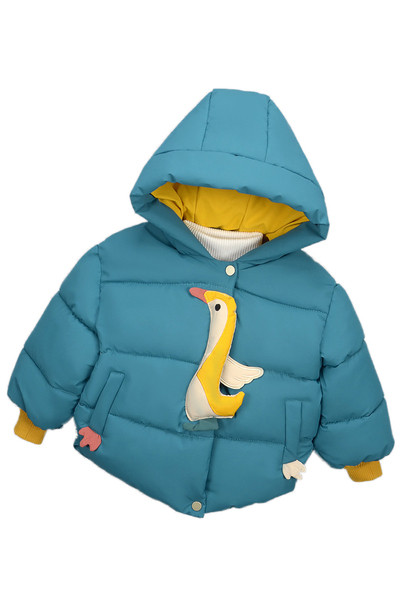 Παιδικό χειμερινό μποφάν με κουκούλα - για αγόρια