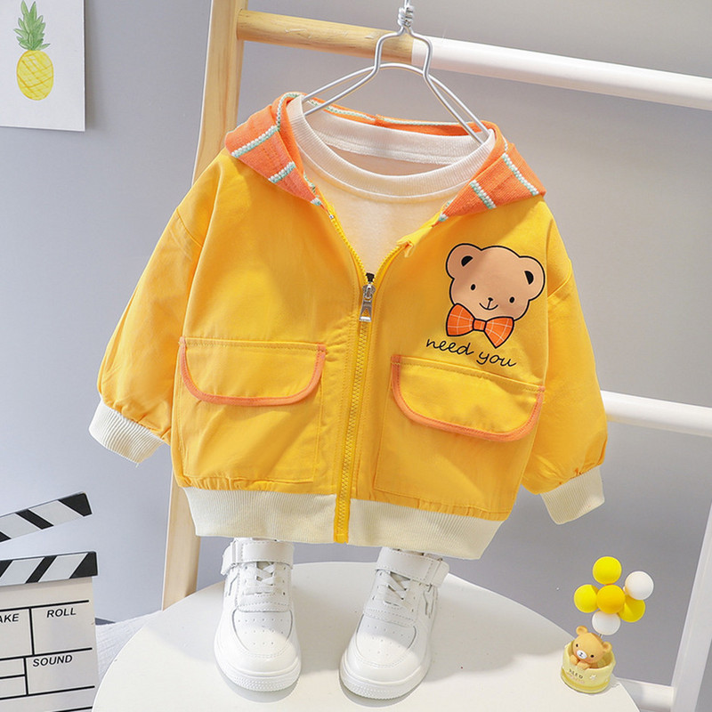 Laste vabaaja jakk aplikatsiooniga-poistele