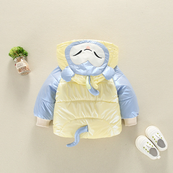 Laste jope tüdrukutele ja poistele - 3D elemendiga