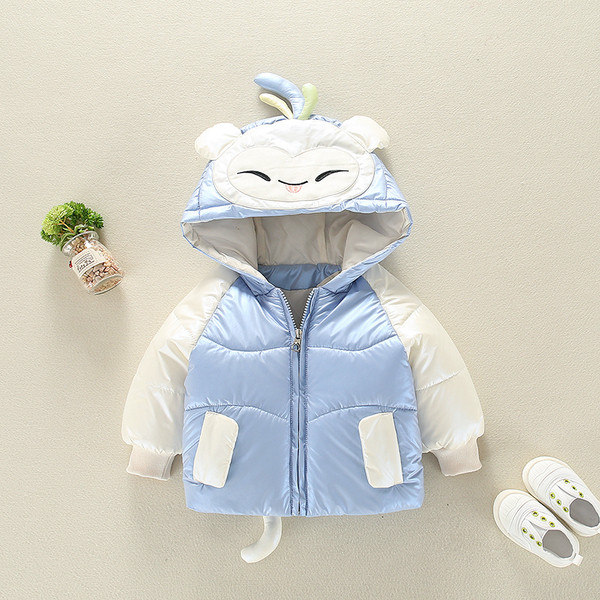 Laste jope tüdrukutele ja poistele - 3D elemendiga