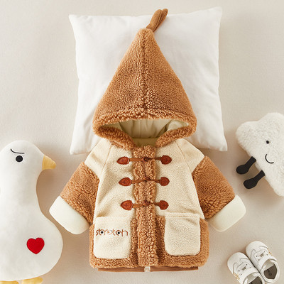 Taskute ja nööpidega laste sulejope - poistele