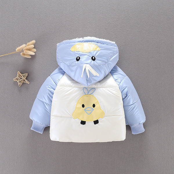 3D elemendiga laste jope poistele ja tüdrukutele