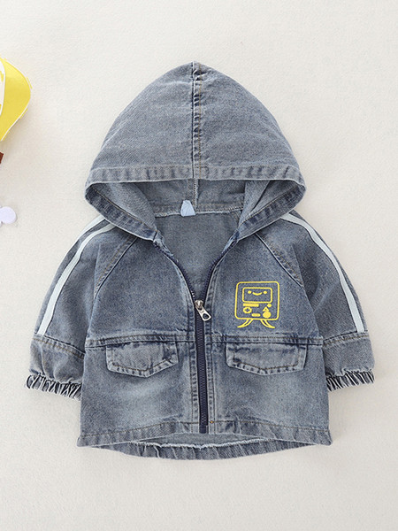 Dječja jakna za dječake sa 3D elementom trapera