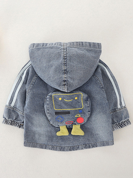 Dječja jakna za dječake sa 3D elementom trapera