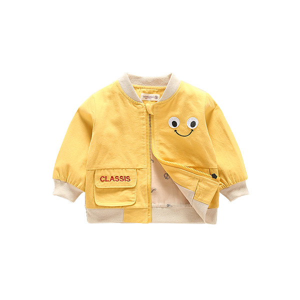 Tikandi ja lukuga laste jope poistele