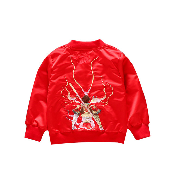 Tikandi ja lukuga laste jope poistele