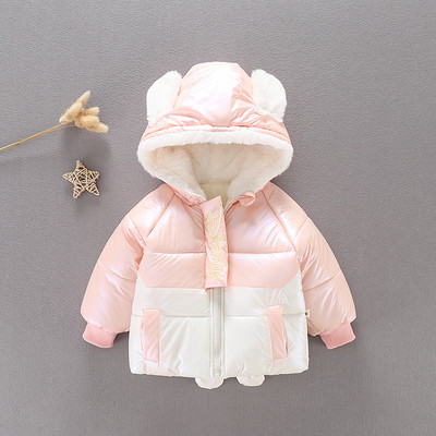 Dječja jakna za dječake i djevojčice s 3D elementom i mekom postavom