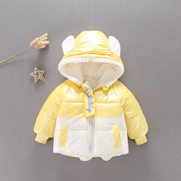 Dječja jakna za dječake i djevojčice s 3D elementom i mekom postavom